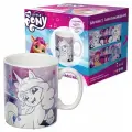 Кружка 325 мл, в наборе с красками и кисточкой, My Little Pony: Новое поколение/Мой маленький пони, Санни и Иззи/Кружка-раскраска, керамика, ND Play