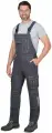 Полукомбинезон джет темно-серый с синим р. 56-58/182-188 /Полукомбинезон рабочий мужской / Полукомбинезон рабочий