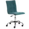 Кресло офисное Tetchair ZERO велюр Clermon, бирюзовый, 140