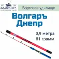 Удилище бортовое ВОЛЖАНКА Волгаръ Днепр 0.9 м 90 г 100 г 1 шт. розовый