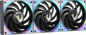 Комплект вентиляторов Formula V Air Bridge Plus 120 мм 4-pin PWM, 3шт (AIR BRIDGE PLUS BK)