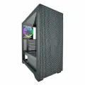 Корпус ATX AZZA Hive, Midi-Tower, без БП, черный [csaz-450 hive]