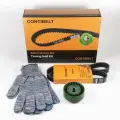 CONTIBELT 6PK995K1 Ремкомплект привода (ремень+ролик ВАЗ 2190 гранта +AC; CONTIBELT