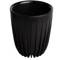 Горшок Ливингрин с вкладкой Сигма, 10.2 л, 25x30 см, черный