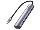Док-станция/ USB-хаб UGREEN CM417 USB Type-C 4xUSB 3.0 Type-A HDMI Серый 20197_ 20197_
