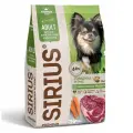 Корм для собак Sirius говядина и рис 10000 г