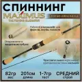 Спиннинг для рыбалки Maximus LEGEND AREA 662UL 2.01м 1-7гр, штекерный