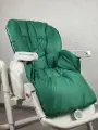 Чехол на стульчик для кормления Универсальный Зеленый однотонный