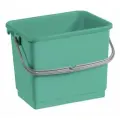 Ведро пластиковое 4 литра зелёное, TTS