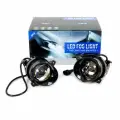 ПТФ Гранта линзы ZMB с LED модулем 60W 6000К 6000LM противотуманные фары для Лада Калина, Ларгус лазерные противотуманки