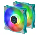 Вентиляторы для корпуса Iceberg Thermal IceGALE 140 A-RGB Teal, 2 шт.