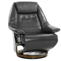 Кресло электрореклайнер FALTO Concord (2 мотора, натуральная кожа Nappa, тёмно серый)