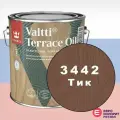 Tikkurila Valtti Terrace Oil Масло для террас 2,7 л Цвет 3442 Тик