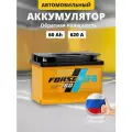 Аккумулятор автомобильный FORSE EFB 60 Ач 620 A обратная полярность 242x175x175 мм