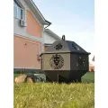Костровая чаша с крышкой Лев / Очаг / диаметр 65х60 см, толщина стали чаши 3 мм, толщина стали крышки 1,5 мм, вес 22,5 кг