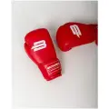 Боксерские перчатки Basic для бокса Красный 10 oz (унций)