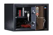 Сейф VALBERG Арсенал 25 Т KL, офисный, ключевой замок, серебристо-антикварный
