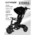 Велосипед детский трехколесный ТМ CITYRIDE XTERRA, складная крыша, колеса EVA 11/9, CR-B3-12ED