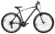 Велосипед Corto SLY, горный, 27.5, 24 скорости, алюминиевый сплав, черный