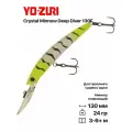 Воблер для троллинга Yo-Zuri Crystal Minnow Deep Diver Walleye 130F R1301, 130 мм, 24 гр, 3-6+ м, #CLT