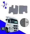 Автомобильные коврики EVA/ЕВА/ЭВА для КАМАЗ 5490 Нео/KAMAZ 5490 Neo 2013-н. в серый темно серый