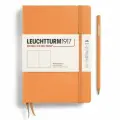 Блокнот Leuchtturm1917 Classic A5 (14.5x21см.) 80г/м2 - 251 стр. без линовки твердая обложка Абрикос