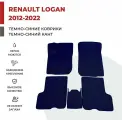 Автомобильные коврики EVA в салон Renault Logan II (2012-2022)