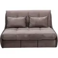 Диван-кровать Relax Рио 1.2 Аккордеон Металлокаркас Коричневый 135х105х90 см