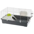 Клетка Ferplast Rabbit 100, для грызунов и кроликов, белая/серая