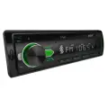 Автомагнитола FIVE F24G (1din/зеленая/Bluetooth/USB/AUX/SD/FM/4*50)