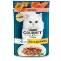 Влажный корм Гурмэ ( Gourmet) Перл Желе Де-Люкс для кошек, с лососем в роскошном желе 26шт по 75 г