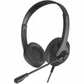 Гарнитура A4Tech Fstyler FH100 черный 2м накладные (FH100 (STONE BLACK))