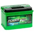 Аккумулятор автомобильный POWER 75 А/ч 750 А обр. пол. Евро авто (277x177x190)