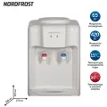 Кулер для воды NORDFROST D 10W настольный, электронное охлаждение и нагрев, белый