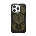 Чехол с поддержкой MAGSAFE Uag Monarch Pro для iPhone 15 Pro 6.1, цвет зеленый (Kevlar Element Green)