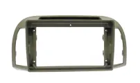 Рамка переходная Nissan March (K12) 2002 - 2010 (бежевая) для 9 магнитолы / Wide Media