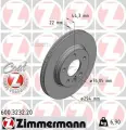 ZIMMERMANN 600323220 диск тормозной ! задн. 294x22/44-5x120  VW Multivan/T4 2.0-2.5TDi 03>