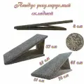 Пандус для собак с регулировкой на 37 и 41 см высоты лестница для кошек и собак прикроватная, ступенька для мелких пород и средних пород