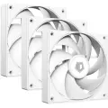 Комплект вентиляторов для компьютера ID-Cooling AF-125-W Trio White (78.25CFM, 29.85dB(A), 3W, PWM)