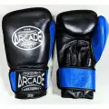 Боксерские перчатки Arcade.1, цвет черный/синий, 12 унций, на липучке