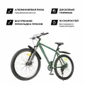 29 Велосипед Fizard Flow, 19 алюминий, 1x10, дисковые тормоза, зеленый