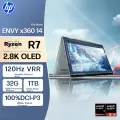 Ноутбук HP HP ENVY x360 14 Ryzen Edition Flip Thin and Light Notebook (R7 32G 1T 2.8K 120Hz OLED Touch Screen AI) Gray
