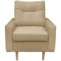 Кресло мягкое Сканди бежевое, 78х90х92 см