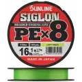 Плетёный шнур Sunline Siglon X8 150м. 0.171 LIGHT GREEN