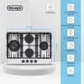 Варочная панель газовая DeLonghi GABRIELLA 6GW IM, WOK-конфорка, газ-контроль, газовая варочная панель 4 конфорки