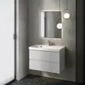Тумба под раковину для ванной AQUAme S1 80 белая