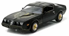 PONTIAC Firebird Trans Am Turbo 4.9L 1980 Starlight Black/Golden Eagle Hood, масштабная модель коллекционная