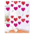 Гирлянда растяжка Сердечки 210 см, 6 шт
