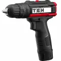 Аккумуляторная дрель (щеточный двигатель) 12V TEH TDL212 бзп, патрон 10 мм