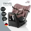 Britax Roemer Swivel, автокресло с рождения до 6-7 лет гр.0-1-2 (0-25 кг), цвет Dusty Rose